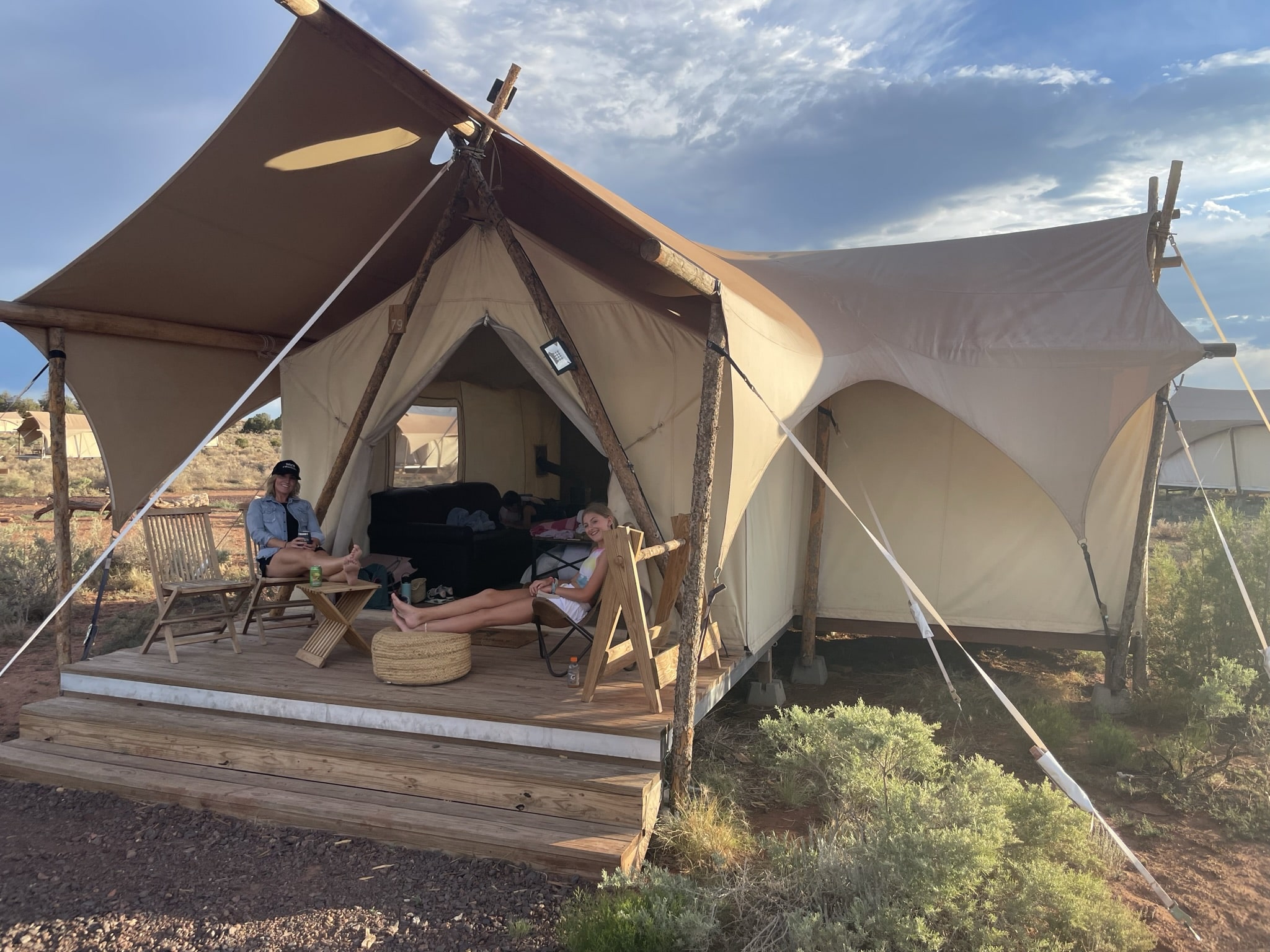 Glamping at the Grand Canyon