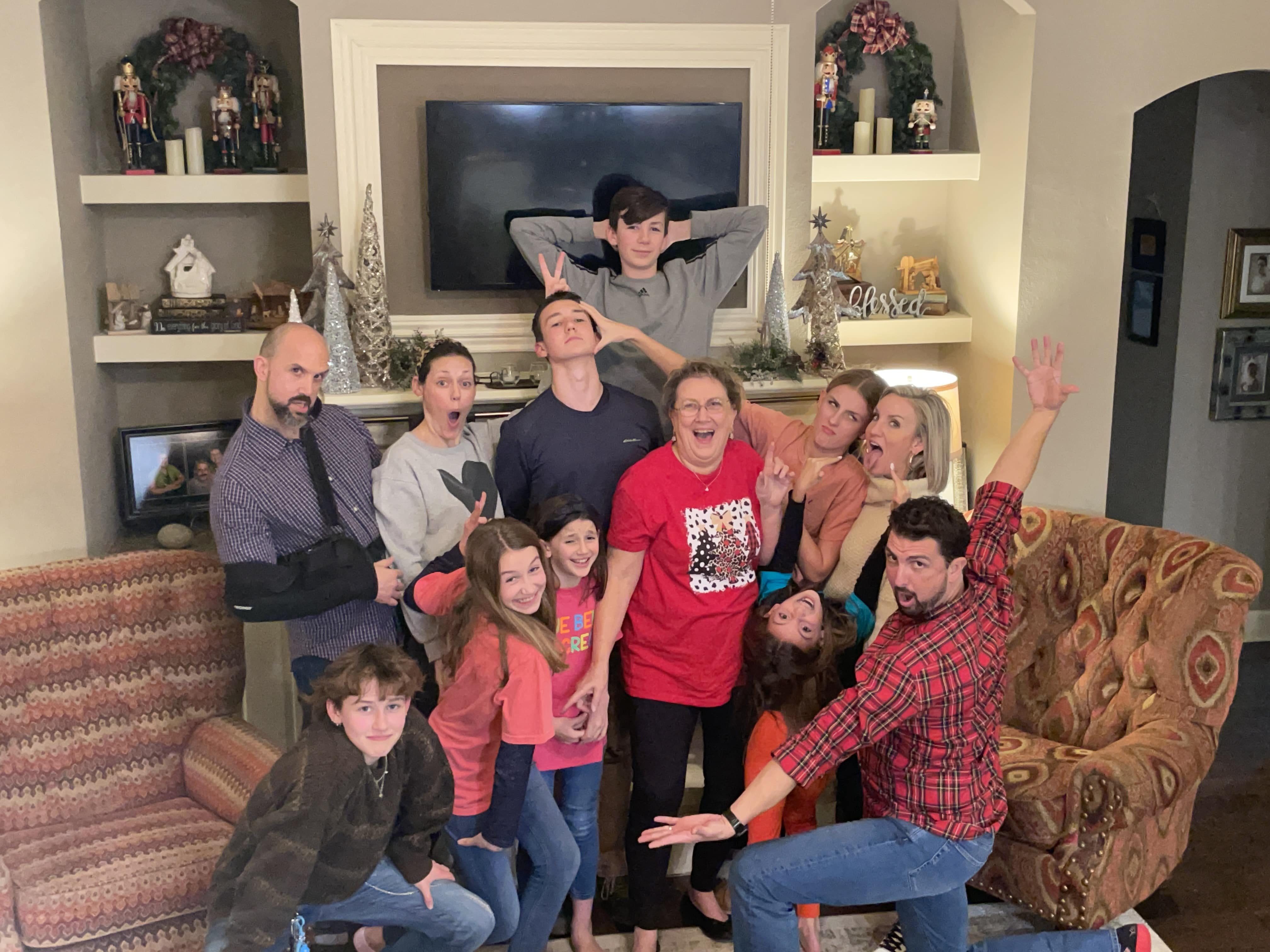 Family at Grammy's House